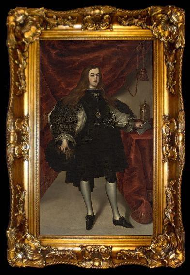 framed  Miranda, Juan Carreno de Portrait of the Duke of Pastrana, ta009-2